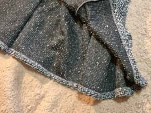 Rochie tricotată cu croială evazată și guler înalt, marimea XXL — miniatura 6