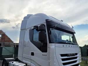Vand  CAP TRACTOR Iveco Stralis MEGA 450cp euro 5  proprietar km reali — miniatura 10