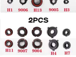 Inele/Adaptoare Bec Led H1,H3,H4,H7,H8,H9,H11,HB3,HB4 — miniatura 3