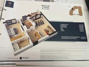 Apartament 2 camere 60 mp | 5 min Metrou Nicolae Teclu