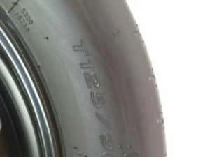 Janta Rezerva 125/90 16 125/80 R16 125/70 R16 Ford Focus C-Max Mondeo — miniatura 2