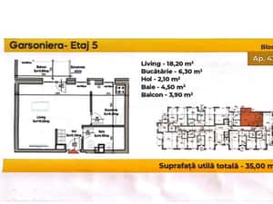 Berceni Sfintii Brancoveni - Garsoniera etaj, bloc nou, in constructie — miniatura 3
