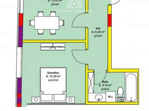 Apartament  2 camere 57mp zona Oasului — miniatura 3