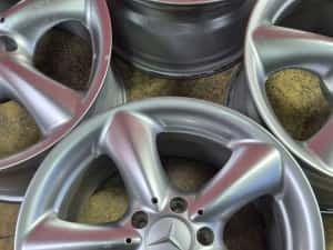 Jante Aliaj 5x112 17'' OEM Mercedes CLK W209 C-Class 7.5J ET 36 ! — miniatura 3