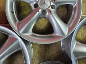 Jante Aliaj 5x112 17'' OEM Mercedes CLK W209 C-Class 7.5J ET 36 ! — miniatura 5