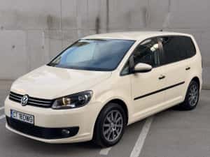 Volkswagen Touran 2.0 140 DSG/ Scaune piele/Navi/Revizie completa — miniatura 1