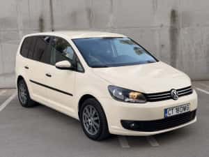 Volkswagen Touran 2.0 140 DSG/ Scaune piele/Navi/Revizie completa — miniatura 10