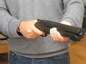 PISTOL LUNG MODIFICAT 20 JOULI !! (Model Nou) - Cu Bile De Cauciuc — miniatura 2