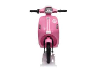 Scuter electric Kinderauto Retro, 350W, 24V 10Ah, roti gonflabile Pink — miniatura 2
