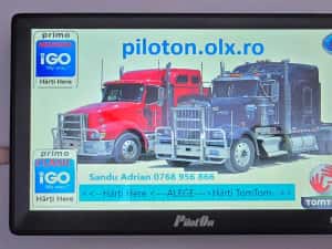 Gps M14XL 9inch Pilot Harti Here si TomTom 16Gb 512RAM 10lei discount