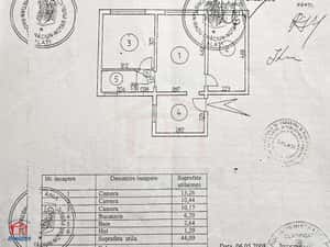52500 Euro negociabil, trei camere renovat, mobilat si utilat, Micro 2 — miniatura 6