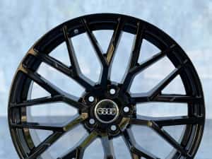 jante 20 audi r20 black — miniatura 3