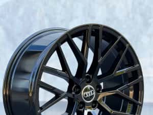 jante 20 audi r20 black — miniatura 4