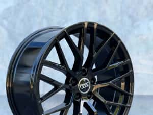 jante 20 audi r20 black — miniatura 5