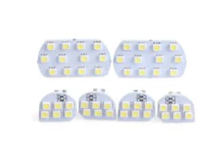 Kit Lampi Led Interior Peugeot 206  307  308 3008 408 508 Citroen C5 — miniatura 4