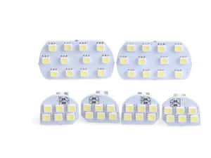 Kit Lampi Led Interior Peugeot 206  307  308 3008 408 508 Citroen C5 — miniatura 7