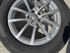 Roti / Jante 5x112 R17 ET 36 7.5J cu cauciucuri de vara 225/60/17 DOT 4723 profil 7.2mm impecabile — miniatura 3