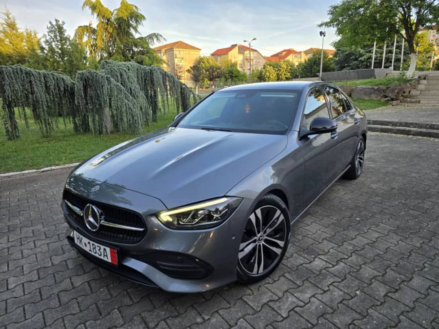 Mercedes-Benz C200D Limousine Night-Paket 9G-tronic 07/2023 Mild-Hybrid 163Cp  Led High Performance Widescreen Tableta Camera Clima Digitala Incălzire — fotografie 1 din 10