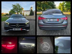 Mercedes-Benz C200D Limousine Night-Paket 9G-tronic 07/2023 Mild-Hybrid 163Cp  Led High Performance Widescreen Tableta Camera Clima Digitala Incălzire — miniatura 6