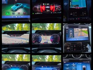 Mercedes-Benz C200D Limousine Night-Paket 9G-tronic 07/2023 Mild-Hybrid 163Cp  Led High Performance Widescreen Tableta Camera Clima Digitala Incălzire — miniatura 7