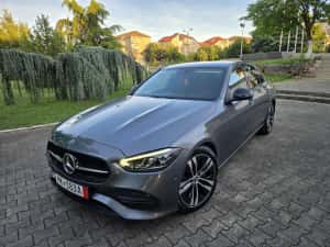 Mercedes-Benz C200D Limousine Night-Paket 9G-tronic 07/2023 Mild-Hybrid 163Cp  Led High Performance Widescreen Tableta Camera Clima Digitala Incălzire — miniatura 9