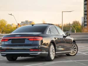 AUDI A8 LONG 60TFSI 462cp 2021 Matrix/Distr+/Panorama/BangOlufsen/Ventilatie/360"/SoftCloseUsi/Webasto/HeadUp — miniatura 3