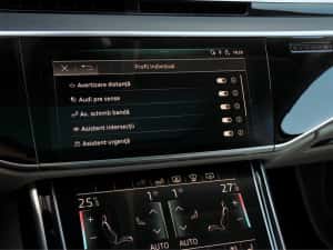 AUDI A8 LONG 60TFSI 462cp 2021 Matrix/Distr+/Panorama/BangOlufsen/Ventilatie/360"/SoftCloseUsi/Webasto/HeadUp — miniatura 8