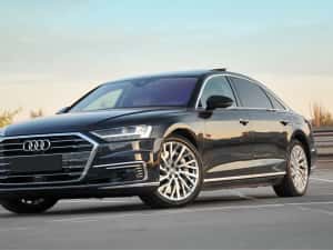 AUDI A8 LONG 60TFSI 462cp 2021 Matrix/Distr+/Panorama/BangOlufsen/Ventilatie/360"/SoftCloseUsi/Webasto/HeadUp — miniatura 9