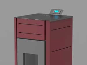 Centrala pe peleti Mareli compacta Matera 12, 18, 24kW - AUTOCURATARE — miniatura 2