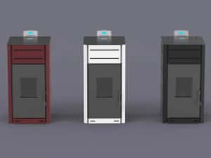 Centrala pe peleti Mareli compacta Matera 12, 18, 24kW - AUTOCURATARE — miniatura 3