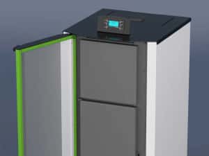 Centrala pe peleti Mareli compacta Matera 12, 18, 24kW - AUTOCURATARE — miniatura 4