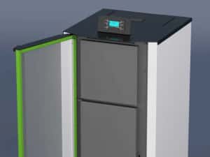 Centrala pe peleti Mareli compacta Matera 12, 18, 24kW - AUTOCURATARE — miniatura 9