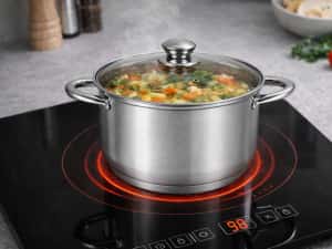 Oala inox Swiss Z Line 24 cm cu capac — miniatura 10