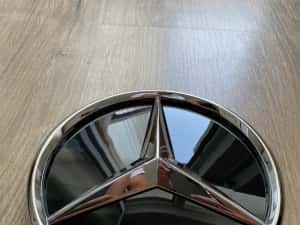 Emblema Semn Logo Stea Mercedes Grila Fata Radiator A B C E S Class — miniatura 8