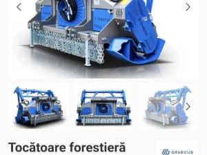 Tocatoare forestiera cu Dinți widia sau ciocanele — miniatura 1