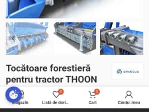 Tocatoare forestiera cu Dinți widia sau ciocanele — miniatura 2