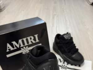 Adidasi AMIRI All Black | Amiri Negrii | Adidasi NOI Baieti Fete — miniatura 3