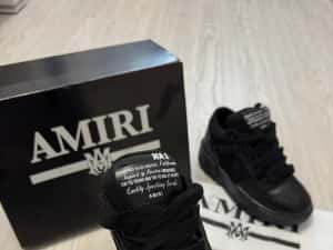 Adidasi AMIRI All Black | Amiri Negrii | Adidasi NOI Baieti Fete — miniatura 4