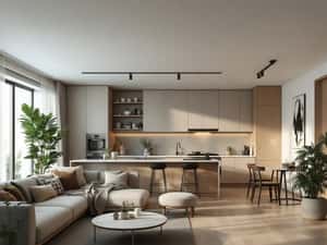 Apartament cu 3 camere si 4 balcoane, proiect premium