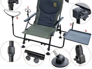 Scaun de Feeder Baracuda cu Accesorii TFC025 — miniatura 6