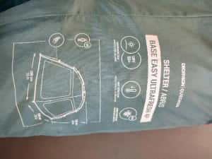Adăpost Camping Base Easy UltraFresh 4 - produs resigilat Decathlon — miniatura 2