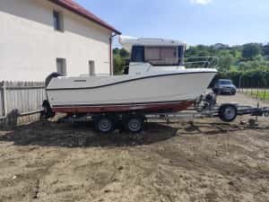 Barcă Quicksilver Pilothouse 605/2015-Mercury CT-115 /150 cp/2015-Fără peridoc — miniatura 9