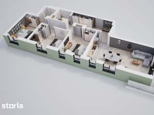 Penthouse 4 camere in Sibiu- priveliste panoramica - Ansamblu Valletta — miniatura 5