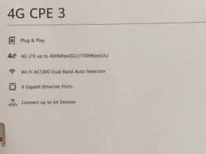 modem 4G+ router 4G+ Huawei soyealink B535-333 4G+ CPE 3 — miniatura 8