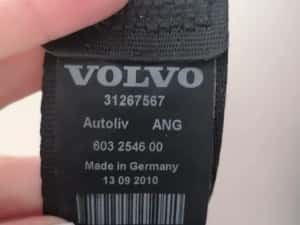 Centura dreapta fata VOLVO C70 31267567 — miniatura 7