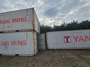 Containere,  Containere maritime, container depozitare