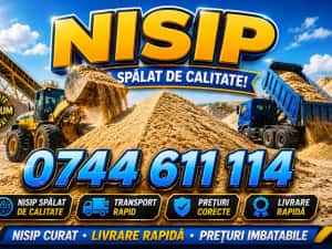 Nisip iasi, nisip spalat, nisip sapa iasi, nisip tencuit