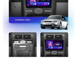 Navigatie Android 14 Ford Mondeo 3 2000 - 2007 Waze CarPlay + CAMERA — miniatura 3