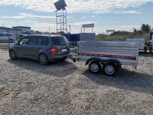 Remorca 750kg Repo doua axe cu RAR NR ROSU si ASIGURARE accesorizabila — miniatura 5