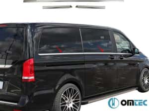Ornamente cromate chedere geamuri Mercedes Vito W447 — miniatura 2
